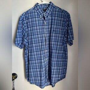 Polo Ralph Lauren Blue Checkered Men's Shirt
